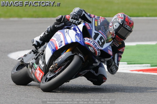 2009-05-09 Monza 1357 Superbike - Qualifyng Practice - Ben Spies - Yamaha YZF R1
